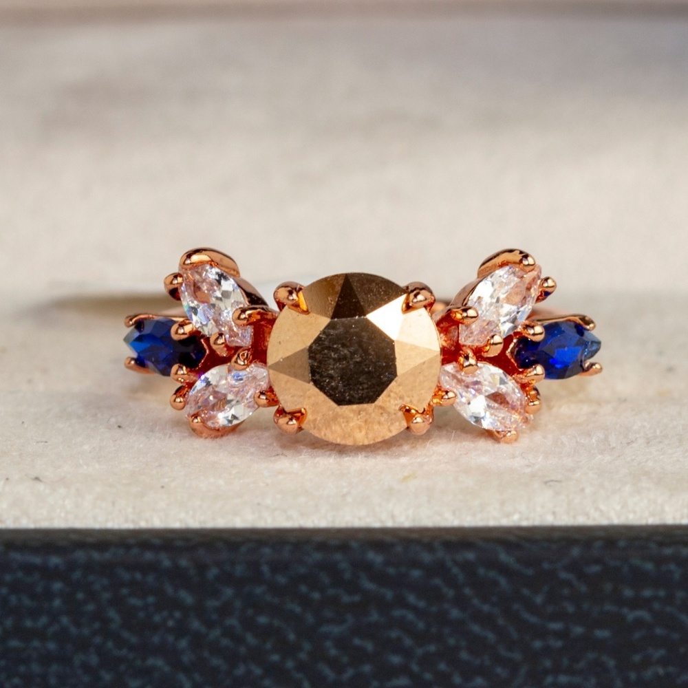 Fragrant jewels Owl you need ring with Swarovski